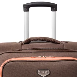 Valigia da stiva Romeo Gigli Milano marrone in tessuto resistente