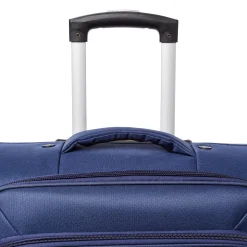 Valigia grande da stiva Romeo Gigli Milano blu per lunghi viaggi