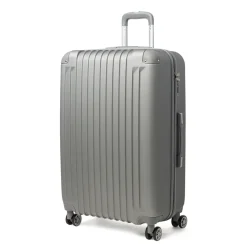 Valigia grande rigida argento con combinazione Romeo Gigli Milano
