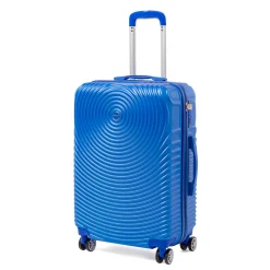 Valigia media blu con ruote multidirezionali Romeo Gigli Milano