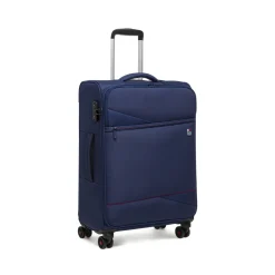 Valigia media blu in tessuto con chiusura TSA MODO by Roncato