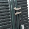 Valigia media verde in ABS con ruote piroettanti Romeo Gigli Milano