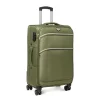 Valigia media verde militare Romeo Gigli Milano a 4 ruote spinner