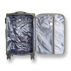 Valigia media verde militare Romeo Gigli Milano a 4 ruote spinner