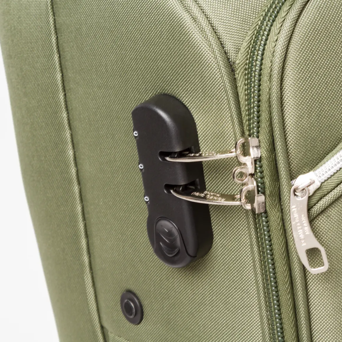 Valigia media verde militare Romeo Gigli Milano a 4 ruote spinner