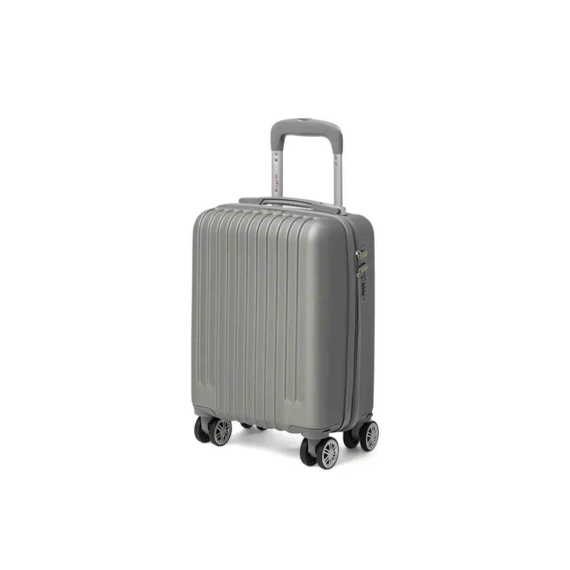 Valigia mini sotto sedile per voli low cost argento in ABS Romeo Gigli