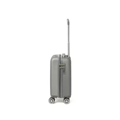 Valigia mini sotto sedile per voli low cost argento in ABS Romeo Gigli
