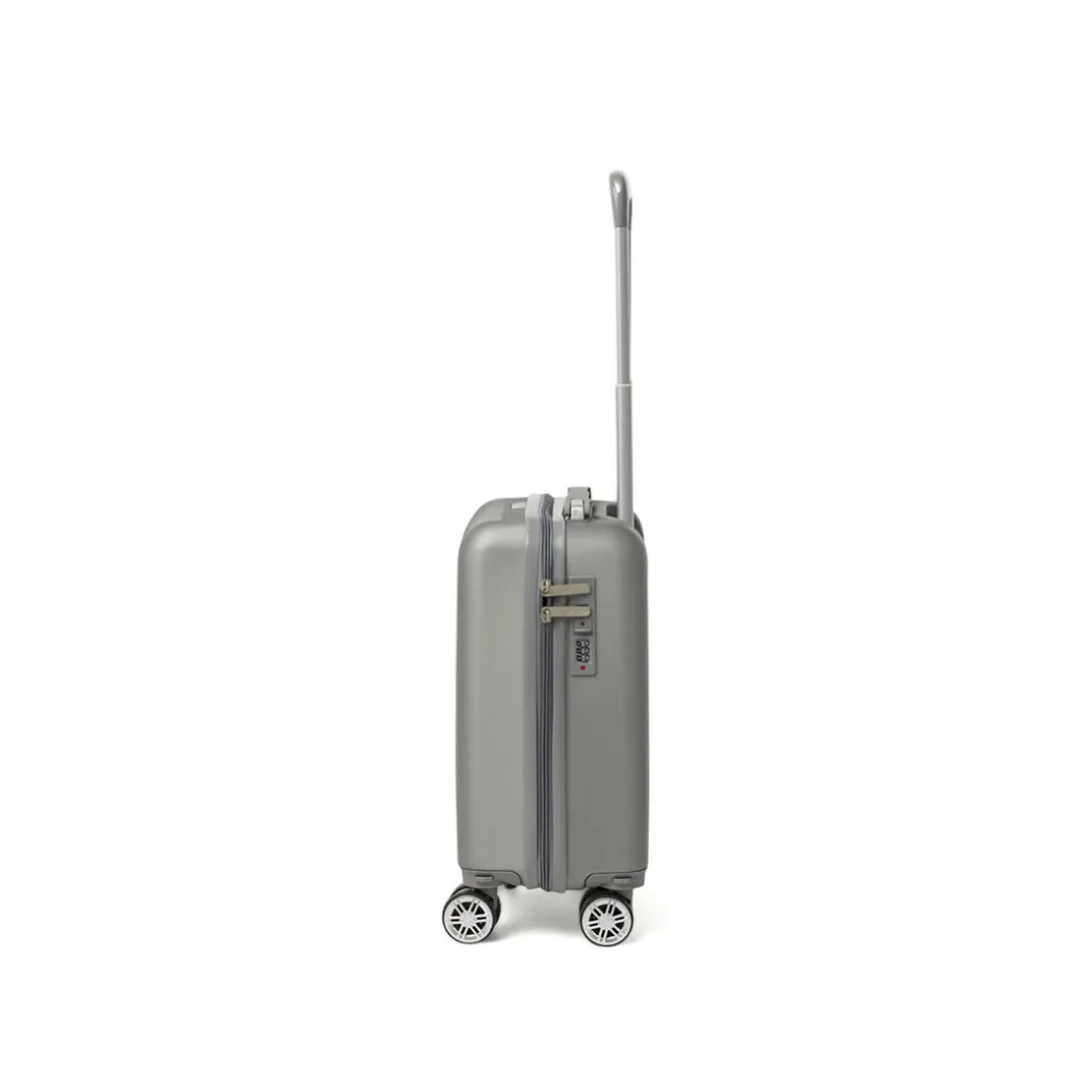 Valigia mini sotto sedile per voli low cost argento in ABS Romeo Gigli