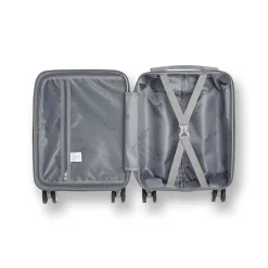 Valigia mini sotto sedile per voli low cost argento in ABS Romeo Gigli
