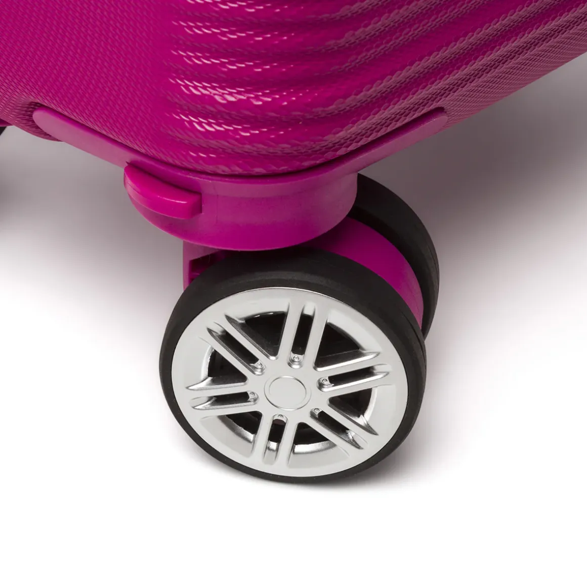 Valigia mini sotto sedile per voli low cost rosa in ABS Romeo Gigli
