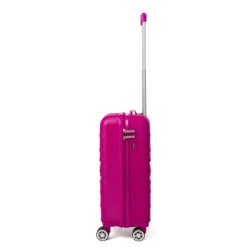 Valigia piccola da cabina rigida fucsia in ABS Romeo Gigli Milano