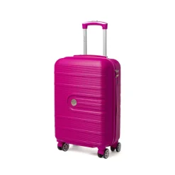 Valigia piccola da cabina rigida fucsia in ABS Romeo Gigli Milano