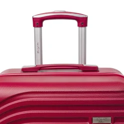 Valigia rigida rossa da stiva per viaggi lunghi Romeo Gigli Milano
