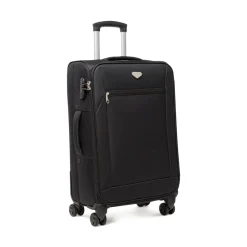 Valigia trolley media nera Romeo Gigli Milano con combinazione