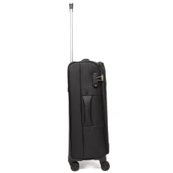 Valigia trolley media nera Romeo Gigli Milano con combinazione