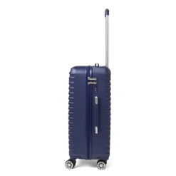 Valigia trolley medio blu rigida in ABS Romeo Gigli Milano