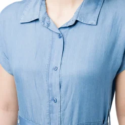 Vestito da Donna in Jeans con bottoni e cinturino Swish Jeans
