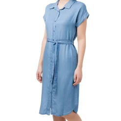Vestito da Donna in Jeans con bottoni e cinturino Swish Jeans