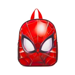 Zainetto Bambino Spiderman Rosso e nero con maschera 3D