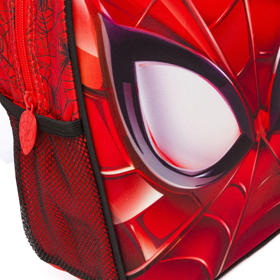 Zainetto Bambino Spiderman Rosso e nero con maschera 3D