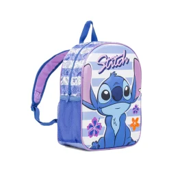 Zainetto Disney Stitch Blu e lilla con stampa tropicale