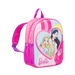Zainetto fucsia e rosa da Bambina con mega icona Barbie