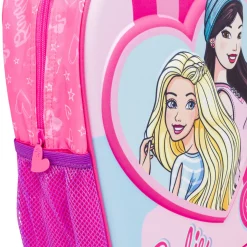 Zainetto fucsia e rosa da Bambina con mega icona Barbie