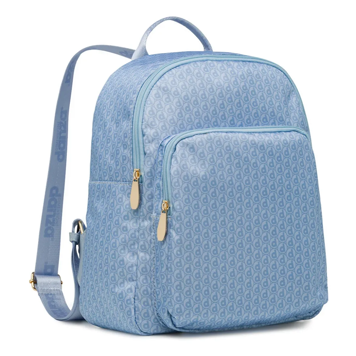 Zaino azzurro da Donna con stampa monogram Dimensione Danza