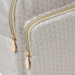 Zaino beige da Donna con stampa logo allover Dimensione Danza