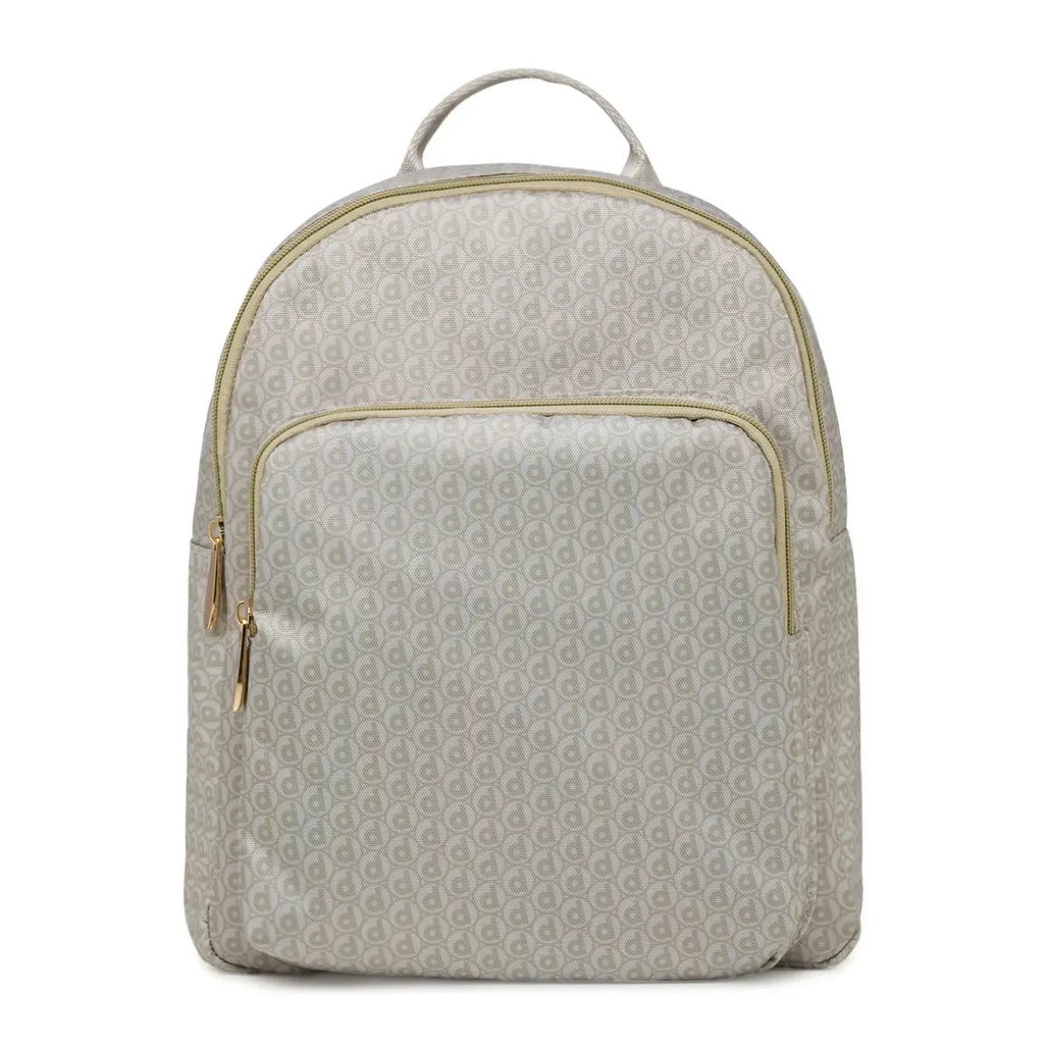 Zaino beige da Donna con stampa logo allover Dimensione Danza