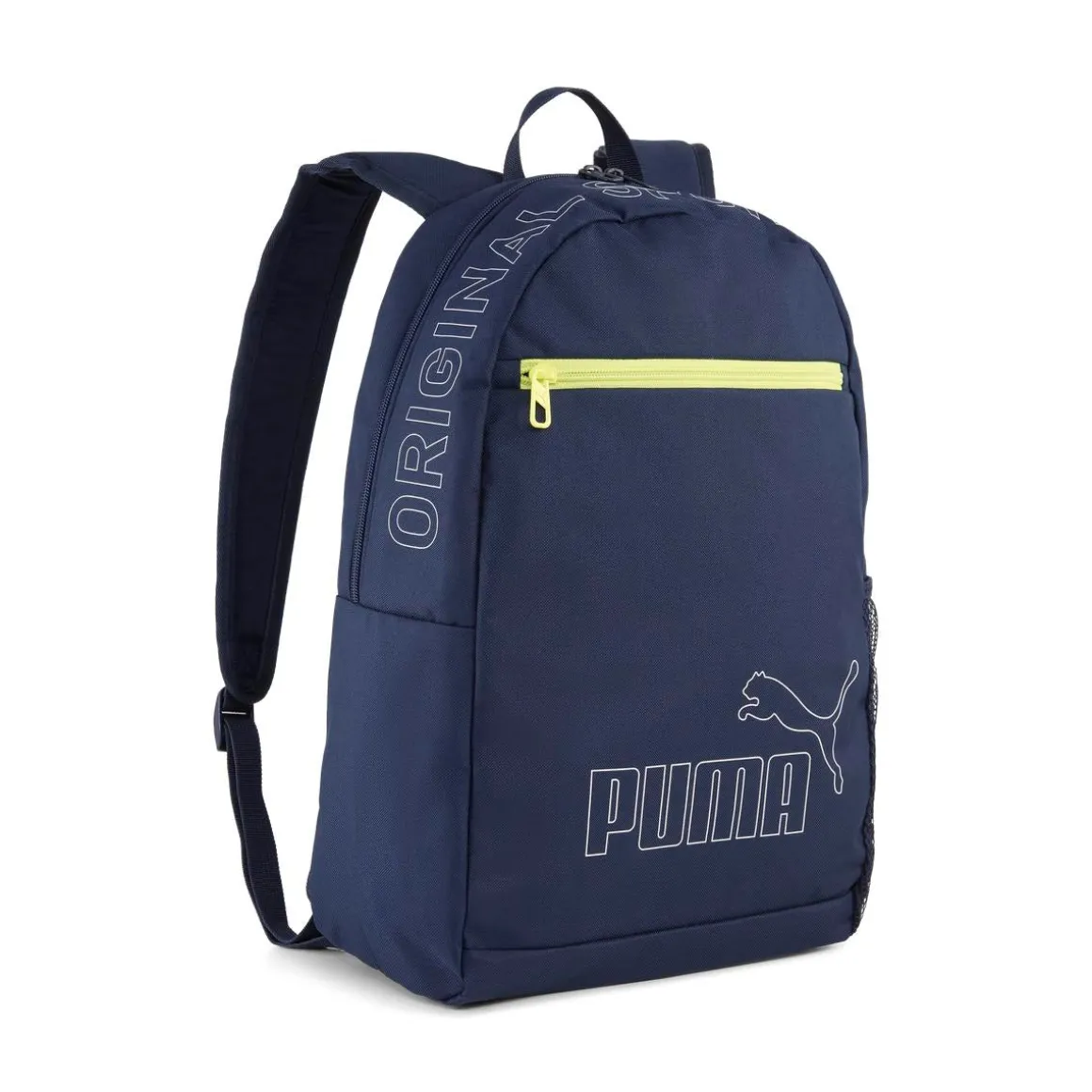 Zaino blu navy con dettaglio giallo Puma Originals