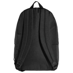 Zaino nero con logo oro e numerose tasche adidas