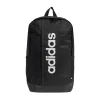 Zaino nero con tasca e logo frontale adidas