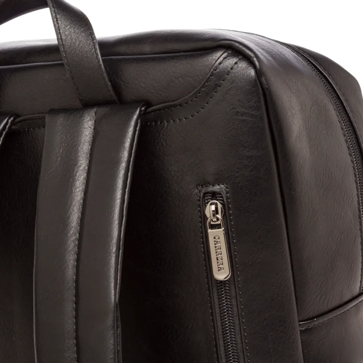 Zaino nero da Uomo con zip laterale Carrera Jeans