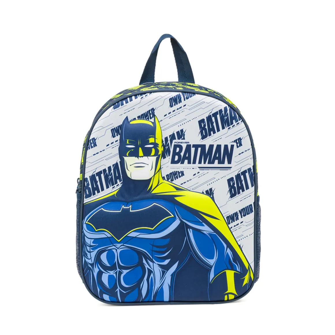 Zaino per la scuola Batman Blu e giallo con Cavaliere Oscuro