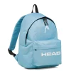 Zaino sportivo azzurro Unisex con tasche e logo Head
