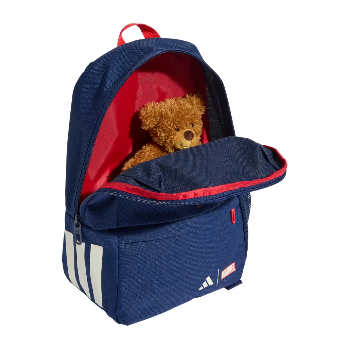 Zaino sportivo Bambini blu adidas Marvel Spider-Man con dettagli rossi