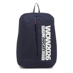 Zaino sportivo blu da Uomo con tasca e stampa WDW 2026 Ducati