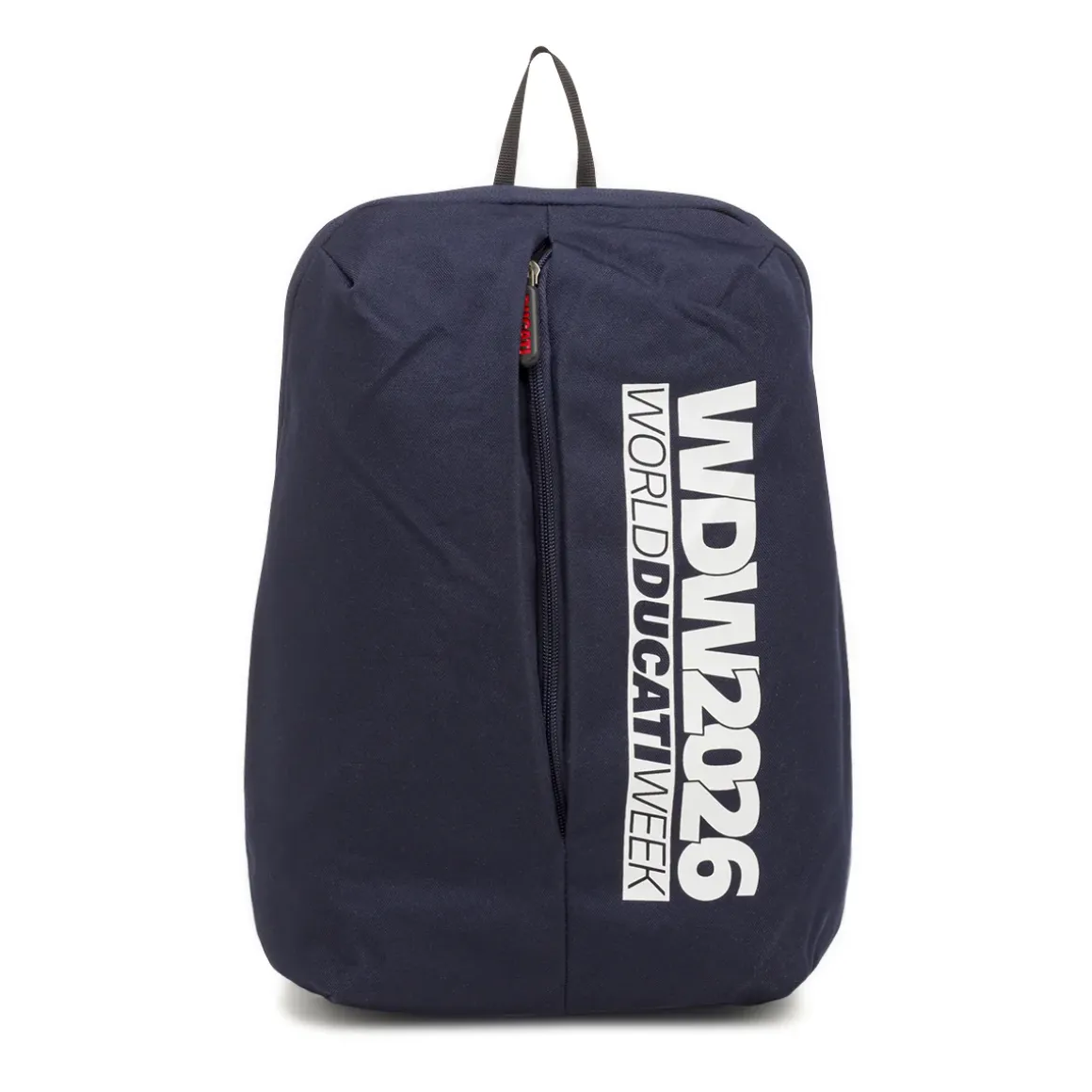 Zaino sportivo blu da Uomo con tasca e stampa WDW 2026 Ducati