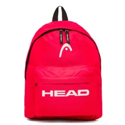 Zaino sportivo rosso Unisex con tasche e logo Head