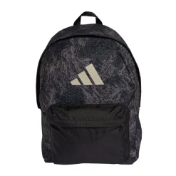 Zaino sportivo unisex adidas nero con stampa camouflage e logo