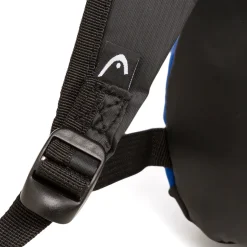Zaino sportivo Unisex blu elettrico con tasca e logo bianco Head