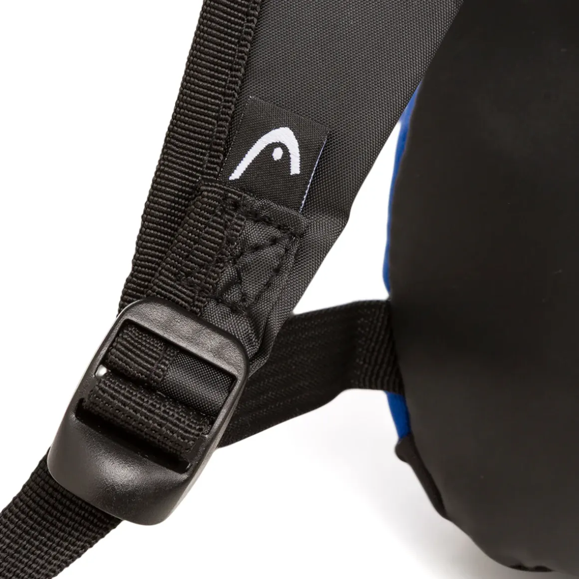 Zaino sportivo Unisex blu elettrico con tasca e logo bianco Head