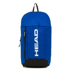 Zaino sportivo Unisex blu elettrico con tasca e logo bianco Head