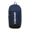 Zaino sportivo Unisex blu navy con tasca e logo bianco Head