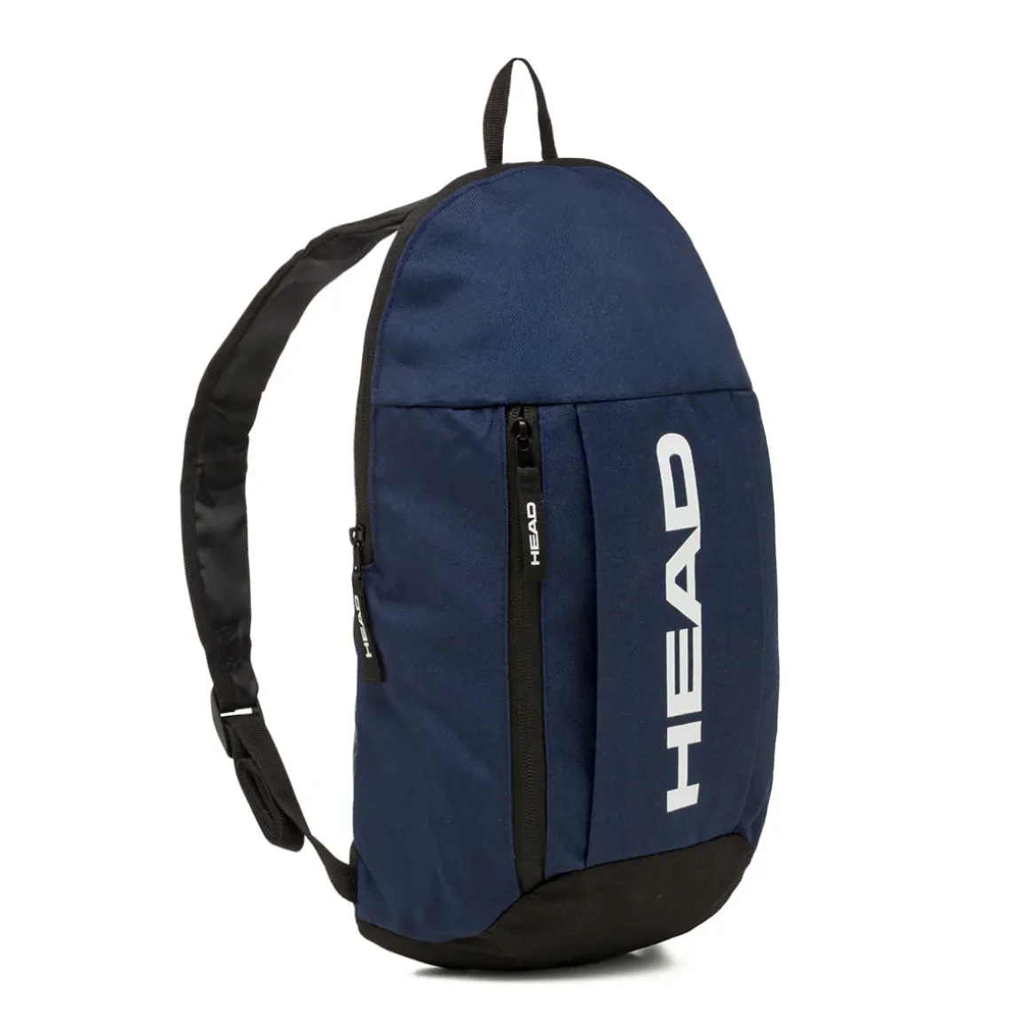 Zaino sportivo Unisex blu navy con tasca e logo bianco Head