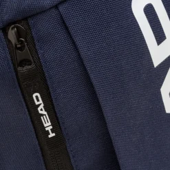 Zaino sportivo Unisex blu navy con tasca e logo bianco Head