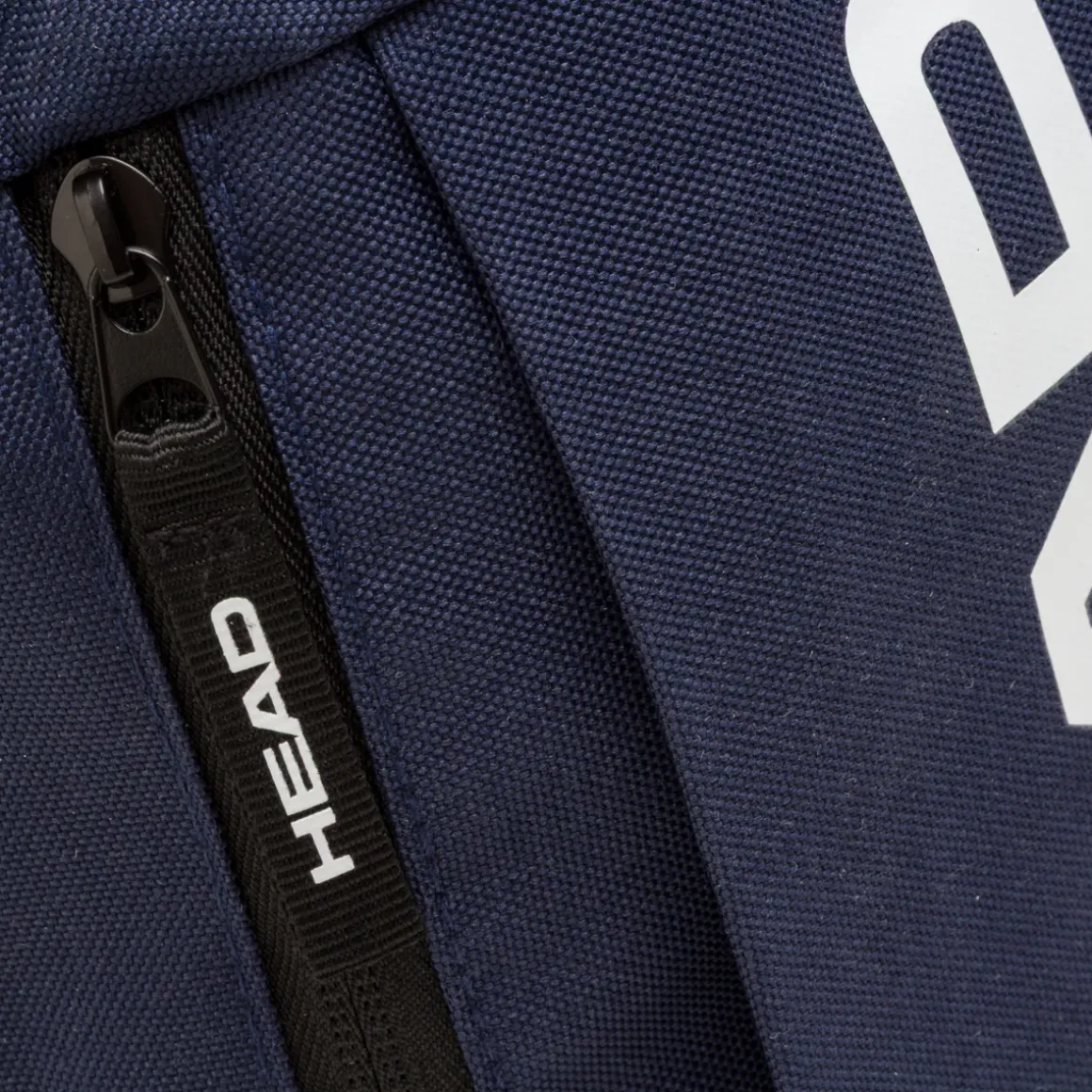 Zaino sportivo Unisex blu navy con tasca e logo bianco Head